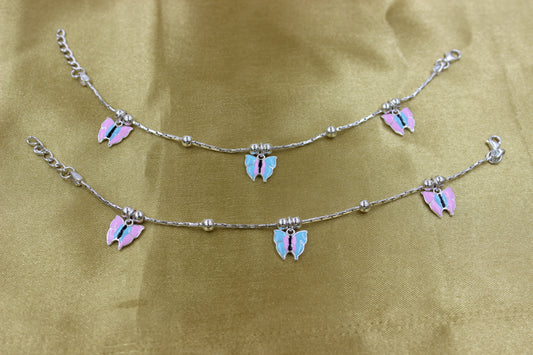 Dancing butterfly kids anklet