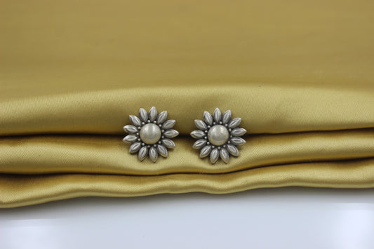 3D Handmade Flower Studs