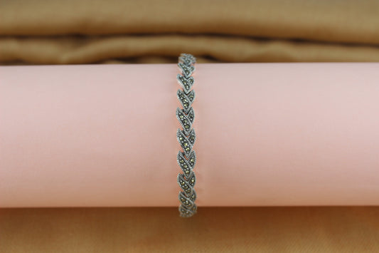 Dainty Minimal Marcasite Bracelet