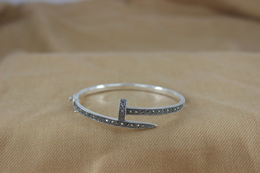 Marcasite Nail Bracelet