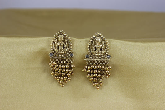 Antique Gold Temple Hangins (Design 12)