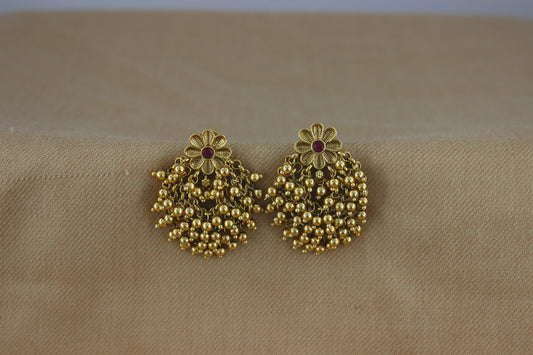 Beautiful Beads design earrings ( Design 25)